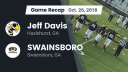 Recap: Jeff Davis  vs. SWAINSBORO  2018