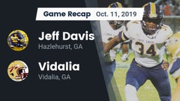Recap: Jeff Davis  vs. Vidalia  2019