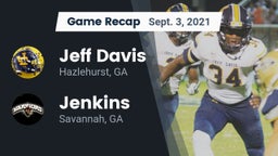 Recap: Jeff Davis  vs. Jenkins  2021