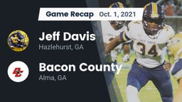 Recap: Jeff Davis  vs. Bacon County  2021