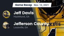 Recap: Jeff Davis  vs. Jefferson County  2021