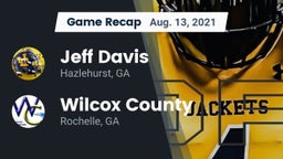 Recap: Jeff Davis  vs. Wilcox County  2021