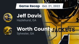 Recap: Jeff Davis  vs. Worth County  2022