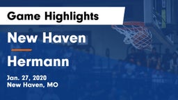 New Haven  vs Hermann  Game Highlights - Jan. 27, 2020