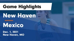 New Haven  vs Mexico  Game Highlights - Dec. 1, 2021