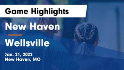 New Haven  vs Wellsville Game Highlights - Jan. 21, 2022