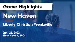 New Haven  vs Liberty Christian Wentzville Game Highlights - Jan. 26, 2022