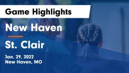New Haven  vs St. Clair  Game Highlights - Jan. 29, 2022