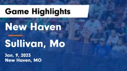 New Haven  vs Sullivan, Mo Game Highlights - Jan. 9, 2023