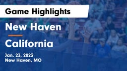 New Haven  vs California  Game Highlights - Jan. 23, 2023