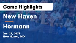 New Haven  vs Hermann  Game Highlights - Jan. 27, 2023