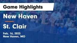 New Haven  vs St. Clair Game Highlights - Feb. 16, 2023