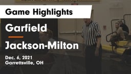 Garfield  vs Jackson-Milton  Game Highlights - Dec. 6, 2021