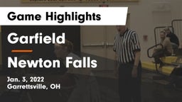 Garfield  vs Newton Falls  Game Highlights - Jan. 3, 2022