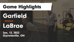Garfield  vs LaBrae  Game Highlights - Jan. 13, 2022