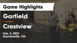 Garfield  vs Crestview  Game Highlights - Feb. 5, 2022