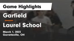 Garfield  vs Laurel School Game Highlights - March 1, 2023