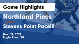 Northland Pines  vs Stevens Point Pacelli Game Highlights - Nov. 29, 2022