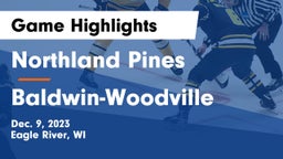 Northland Pines  vs Baldwin-Woodville  Game Highlights - Dec. 9, 2023