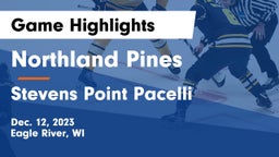 Northland Pines  vs Stevens Point Pacelli Game Highlights - Dec. 12, 2023