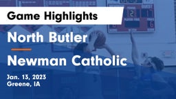 North Butler  vs Newman Catholic  Game Highlights - Jan. 13, 2023
