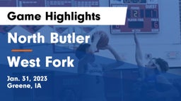 North Butler  vs West Fork  Game Highlights - Jan. 31, 2023
