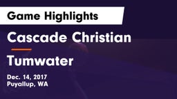 Cascade Christian  vs Tumwater  Game Highlights - Dec. 14, 2017