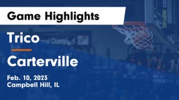 Trico  vs Carterville  Game Highlights - Feb. 10, 2023