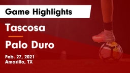 Tascosa  vs Palo Duro  Game Highlights - Feb. 27, 2021