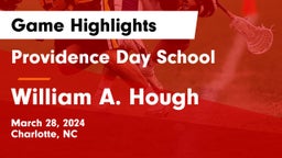 Providence Day School vs William A. Hough  Game Highlights - March 28, 2024