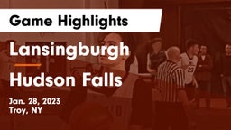 Lansingburgh  vs Hudson Falls  Game Highlights - Jan. 28, 2023
