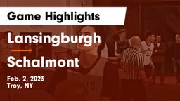 Lansingburgh  vs Schalmont  Game Highlights - Feb. 2, 2023