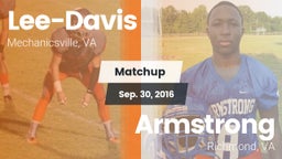 Matchup: Lee-Davis High vs. Armstrong  2016