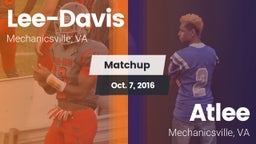 Matchup: Lee-Davis High vs. Atlee  2016