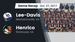 Recap: Lee-Davis  vs. Henrico  2017