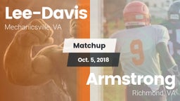 Matchup: Lee-Davis High vs. Armstrong  2018