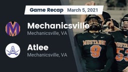 Recap: Mechanicsville  vs. Atlee  2021