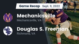 Recap: Mechanicsville  vs. Douglas S. Freeman  2022