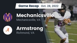 Recap: Mechanicsville  vs. Armstrong  2022