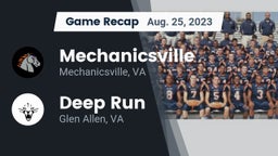 Recap: Mechanicsville  vs. Deep Run  2023