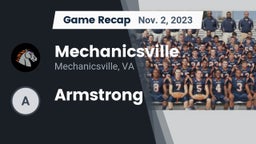 Recap: Mechanicsville  vs. Armstrong 2023