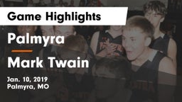 Palmyra  vs Mark Twain  Game Highlights - Jan. 10, 2019