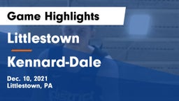 Littlestown  vs Kennard-Dale  Game Highlights - Dec. 10, 2021