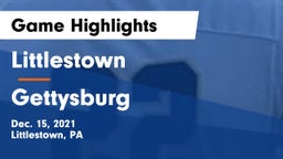Littlestown  vs Gettysburg Game Highlights - Dec. 15, 2021