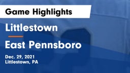 Littlestown  vs East Pennsboro  Game Highlights - Dec. 29, 2021