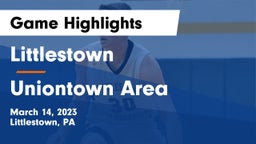 Littlestown  vs Uniontown Area  Game Highlights - March 14, 2023