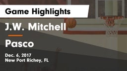 J.W. Mitchell  vs Pasco  Game Highlights - Dec. 6, 2017