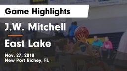 J.W. Mitchell  vs East Lake  Game Highlights - Nov. 27, 2018