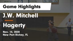 J.W. Mitchell  vs Hagerty  Game Highlights - Nov. 14, 2020