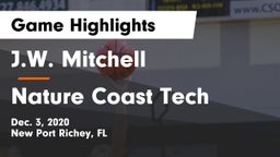 J.W. Mitchell  vs Nature Coast Tech  Game Highlights - Dec. 3, 2020